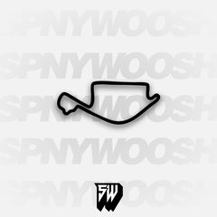 Long Beach Grand Prix Track Decal