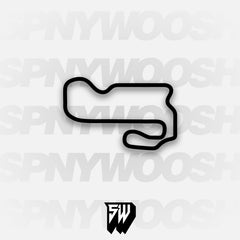 Lucas Oil Raceway Road Course Track Decal