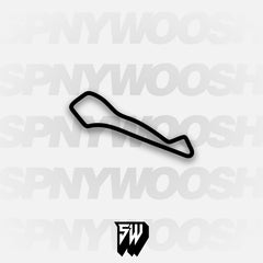 Atlanta Motorsports Park Course Variant 2 Track Decal