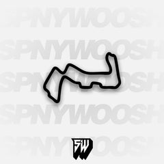 Marina Bay Street Circuit Track Decal