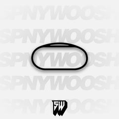 Michigan International Speedway Tri-Oval Track Decal
