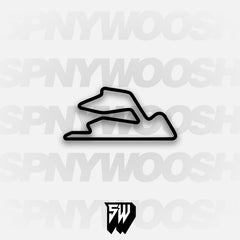 Monte Blanco Variant 1 Circuit Track Decal