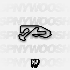 Monticello Motor Club Full Course Track Decal