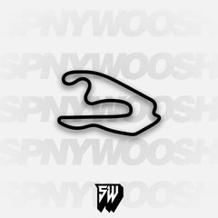 Monticello Motor Club North Course Track Decal