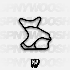 Morgan Park Raceway 2009 Track Decal
