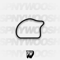 Morgan Park Raceway A Course Track Decal