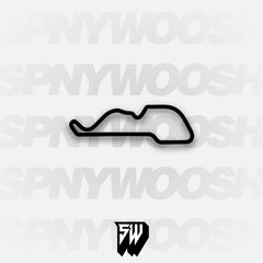 Morgan Park Raceway G Course Track Decal