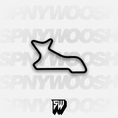 Morgan Park Raceway K Course Track Decal