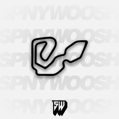 Mosport Driver Development Center 2.9km Track Decal