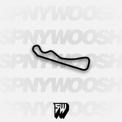 Most Autodrom Short Course Track Decal