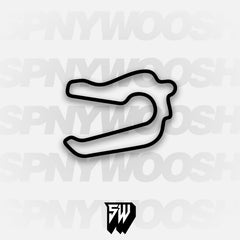 Motorsport Ranch Houston Long Track Decal