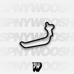 Motorsport Ranch Houston Medium Track Decal