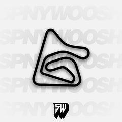 Nelson Piquet International Autodromo Track Decal