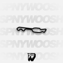 No Problem Raceway Park Track Decal