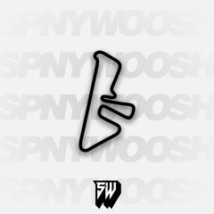 Oakland Valley Race Park Track Decal