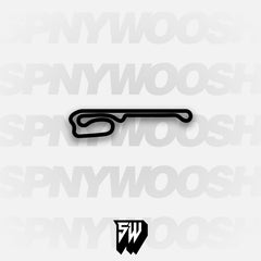 Palm Beach Int'l Raceway Road Course Track Decal