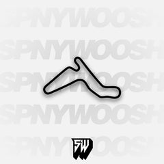 Pineview Run S2 Course Track Decal