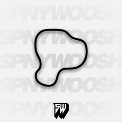 Porsche Experience Center (Atlanta) South Course Track Decal