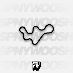 Porsche Experience Center (LA) Low-Friction Circuit Track Decal