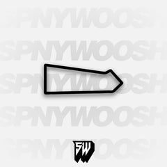 Put-in-Bay Road Race Course Track Decal