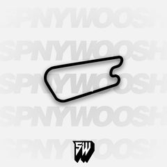 Queensland Raceway Sportsman Circuit Track Decal