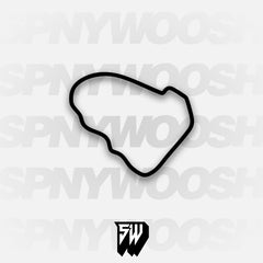 Road Atlanta Short Course Track Decal