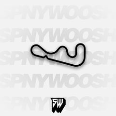 Roebling Road Raceway Large Chicane Track Decal
