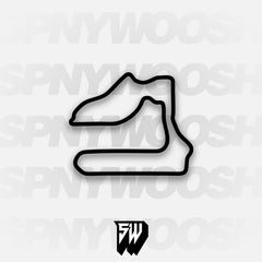 Sebring International Raceway Track Decal