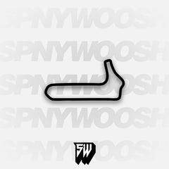 Sebring International Raceway Short Track Decal