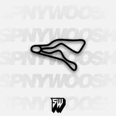 Second Creek Raceway Track Decal