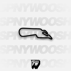 Autodromo Juan y Oscar Galvez Layout 15 Track Decal