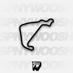 Silverstone Long National Circuit Track Decal