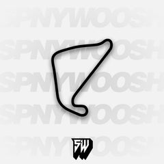 Silverstone National Circuit Track Decal