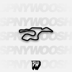 Sonoma Raceway (Infineon) AMA Alternate Course Track Decal