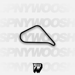 Autodromo Juan y Oscar Galvez Layout 7 Track Decal