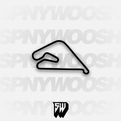 Autodromo Juan y Oscar Galvez Layout 8 Track Decal