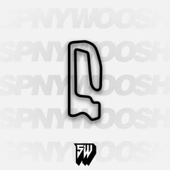 Spring Mountain Motorsports Ranch East Track Decal