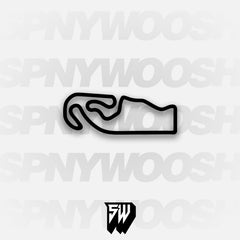 Spring Mountain Motorsports Ranch Fangio Track Decal