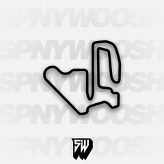 Spring Mountain Motorsports Ranch Hunt Track Decal