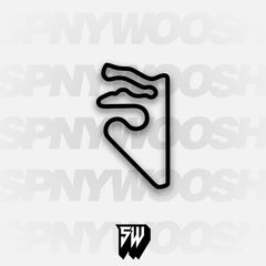 Spring Mountain Motorsports Ranch Lauda Track Decal
