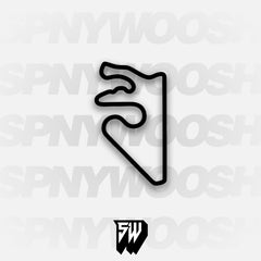 Spring Mountain Motorsports Ranch Moss Track Decal
