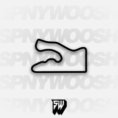 Spring Mountain Motorsports Ranch North Track Decal