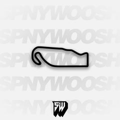 Spring Mountain Motorsports Ranch Rosberg Track Decal