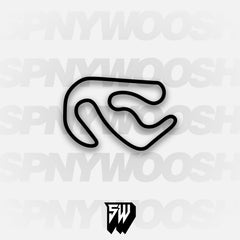Spring Mountain Motorsports Ranch West Track Decal