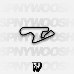 SUGO Sportsland Track Decal
