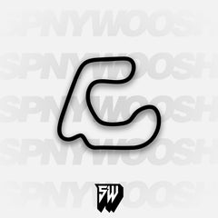Sumas International Motorsports Academy East Circuit Track Decal
