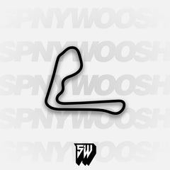 Summit Point Motorsports Park Jefferson Circuit Long Track Decal