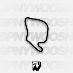 Summit Point Raceway Shenandoah Circuit Short Track Decal