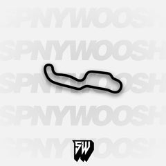 Talladega Superspeedway Infield Course Track Decal
