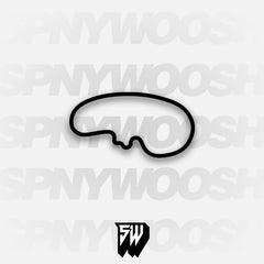 Texas World Speedway 1.9 Mile B Track Decal
